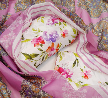 Swiss Lawn Digital Print 3-Pc Suit