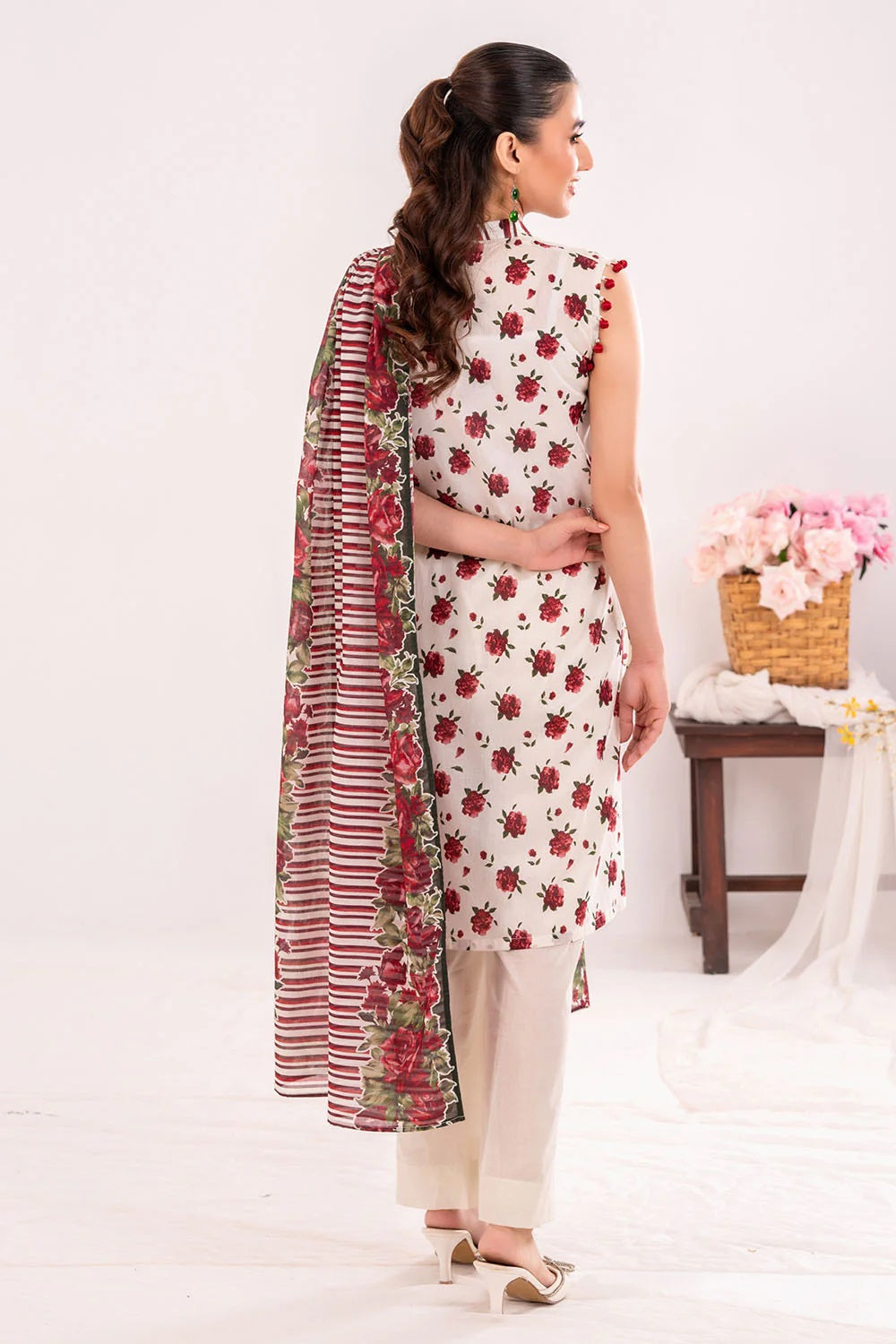 3 Piece Lawn Printed UnStitched Suit