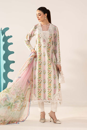 3 Piece Embroidered Lawn Suit
