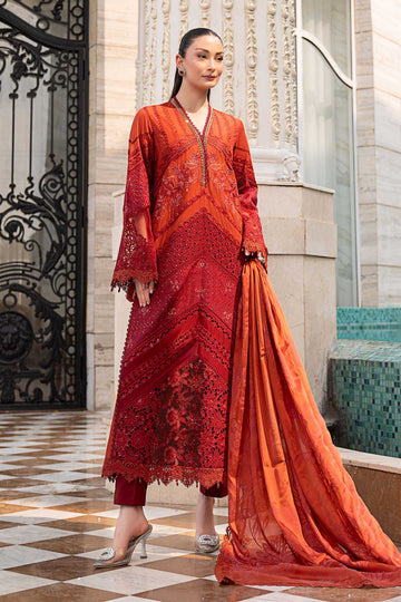3 Piece Embroidered Lawn Suit
