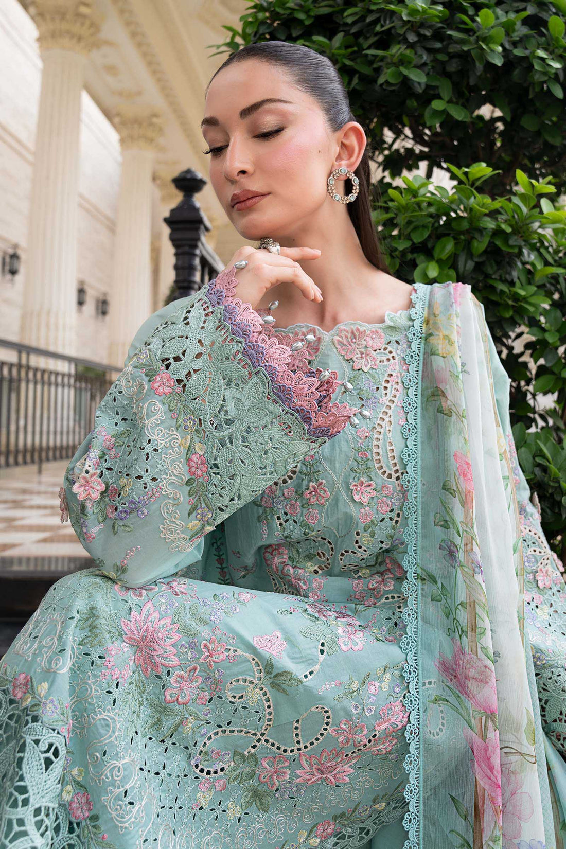 3 Piece Embroidered Lawn Suit
