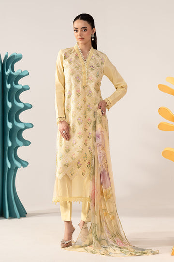 3 Piece Embroidered Lawn Suit
