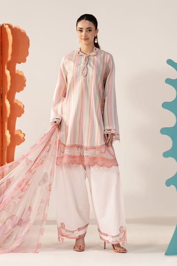 3 Piece Embroidered Jacquard Suit