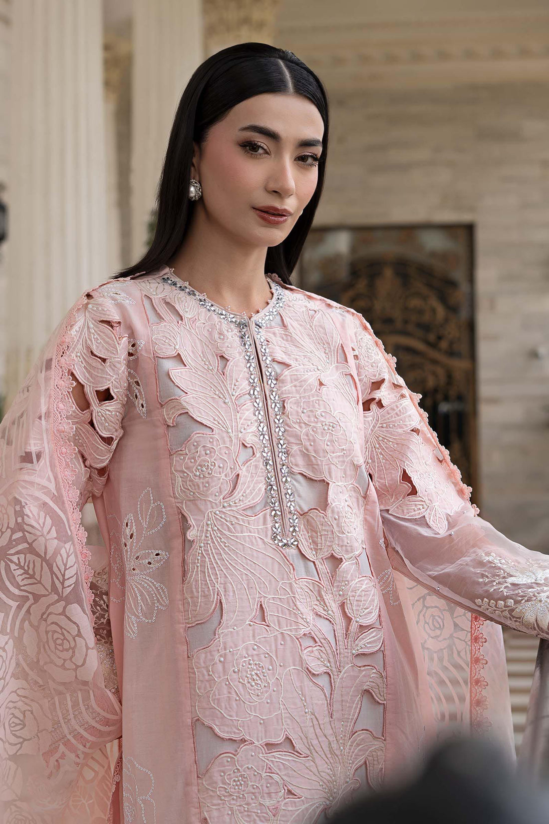 3 Piece Embroidered Lawn Suit