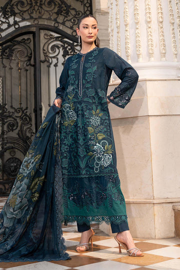 3 Piece Embroidered Lawn Suit