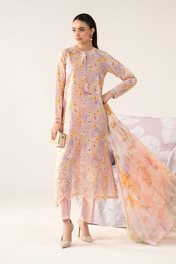 3 Piece Embroidered Lawn Suit