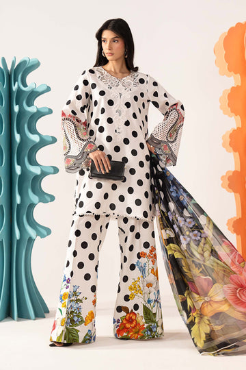 3 Piece Embroidered Lawn Suit