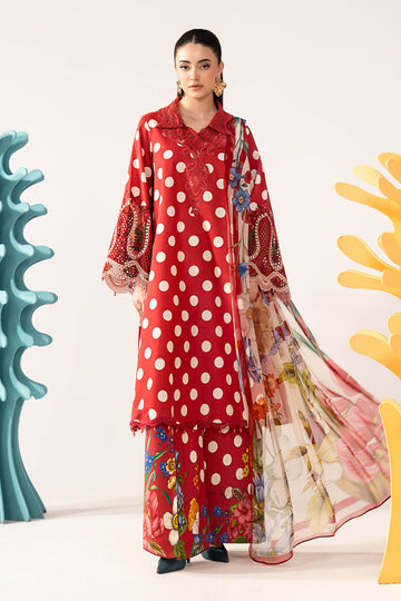 3 Piece Embroidered Lawn Suit