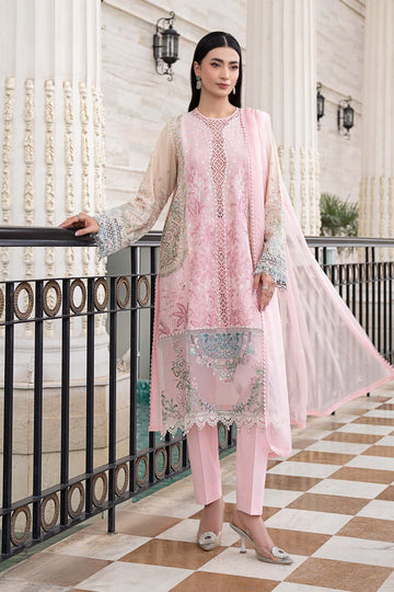 3 Piece Embroidered Lawn Suit
