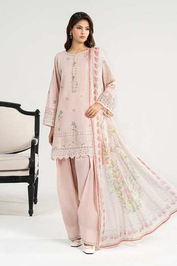 3 Piece Embroidered Lawn Suit