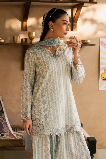 3 Piece Embroidered Lawn Suit