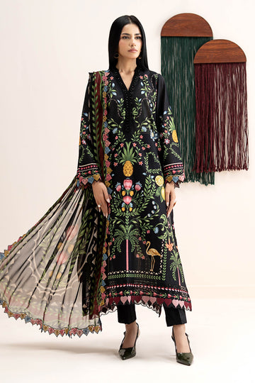 3 Piece Embroidered Lawn Suit