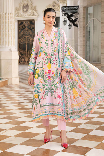 3 Piece Embroidered Lawn Suit