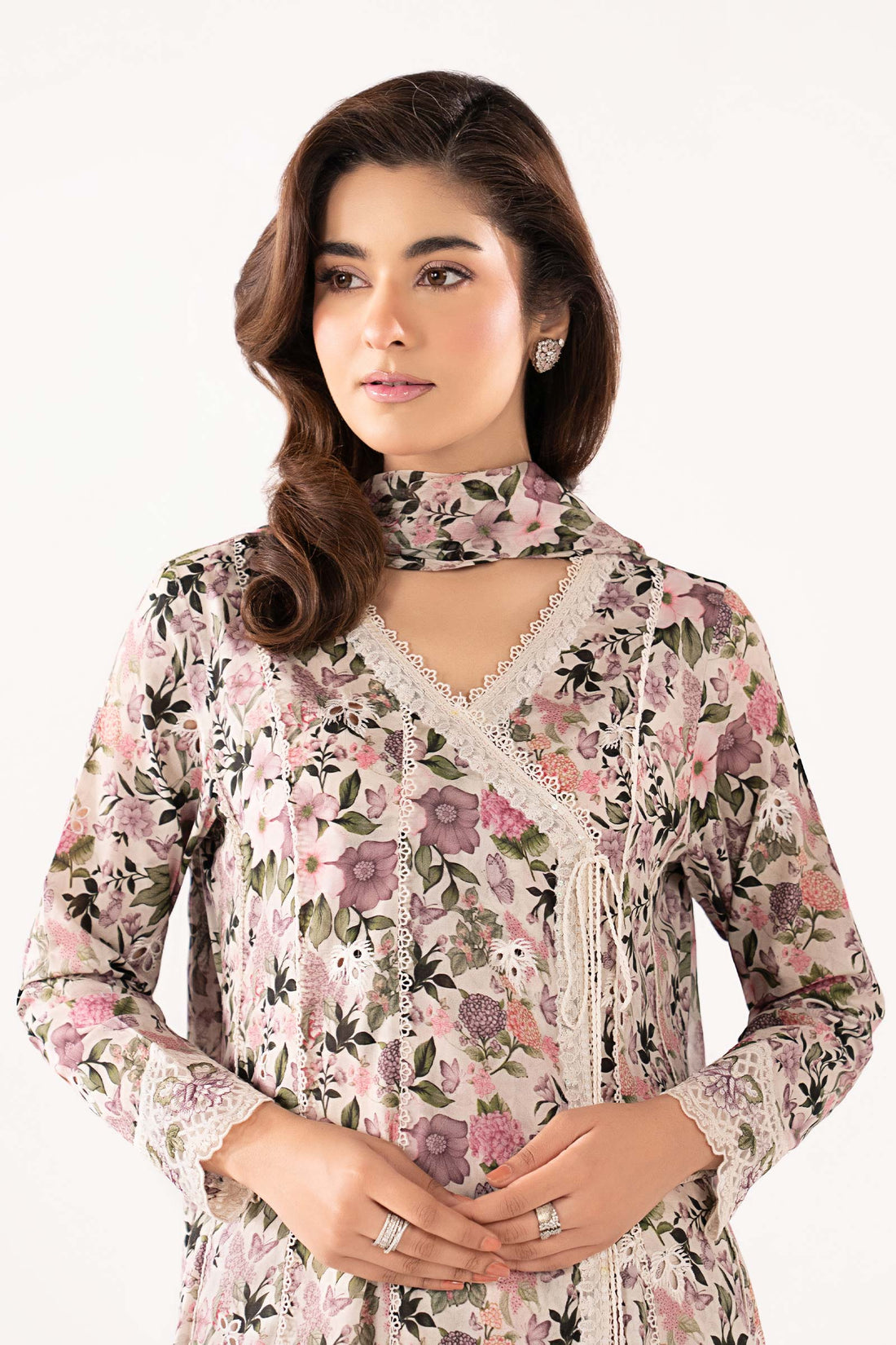 3 Piece Embroidered Lawn Suit
