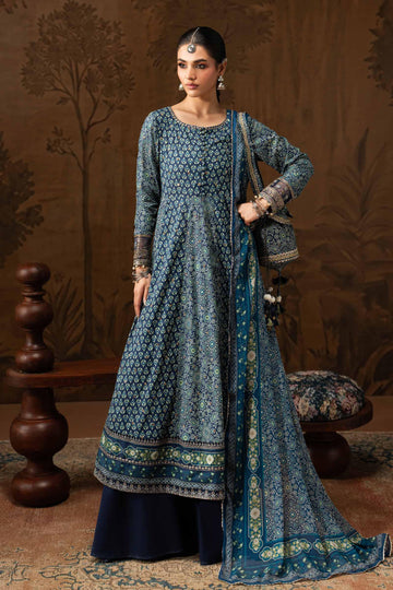 3 Piece Embroidered Lawn Suit