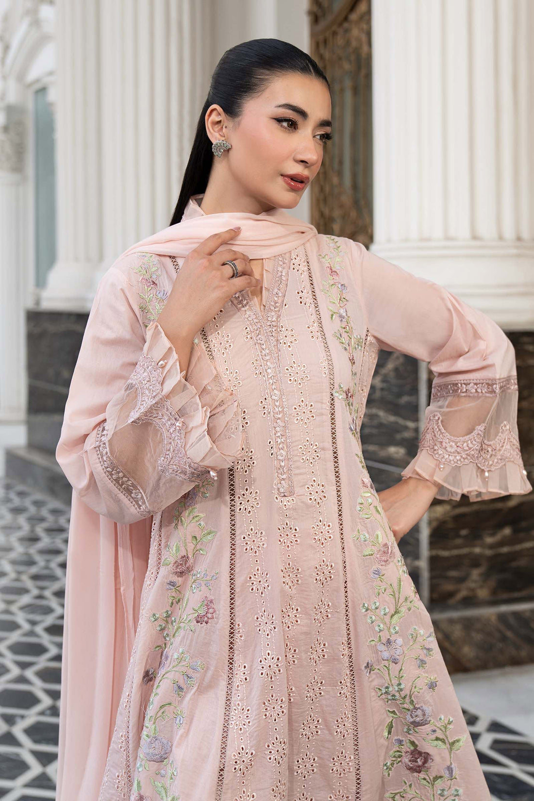 3 Piece Embroidered Lawn Suit