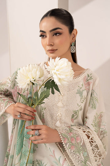 3 Piece Embroidered Lawn Suit