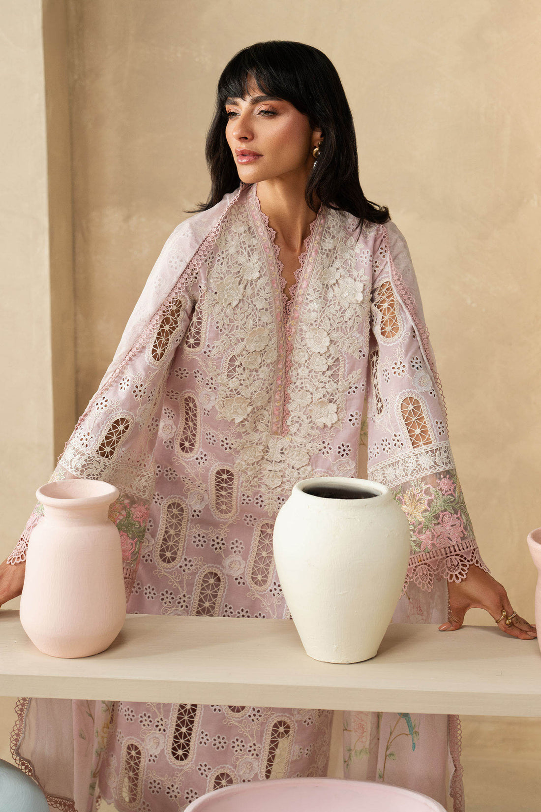 3 Piece Embroidered Lawn Suit