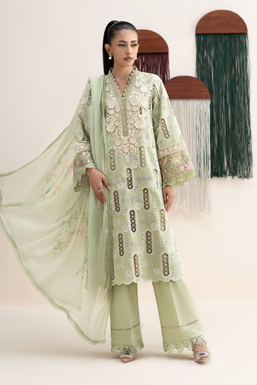 3 Piece Embroidered Lawn Suit