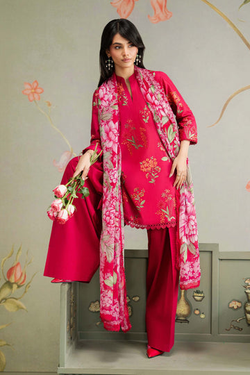 3 Piece Embroidered Lawn Suit