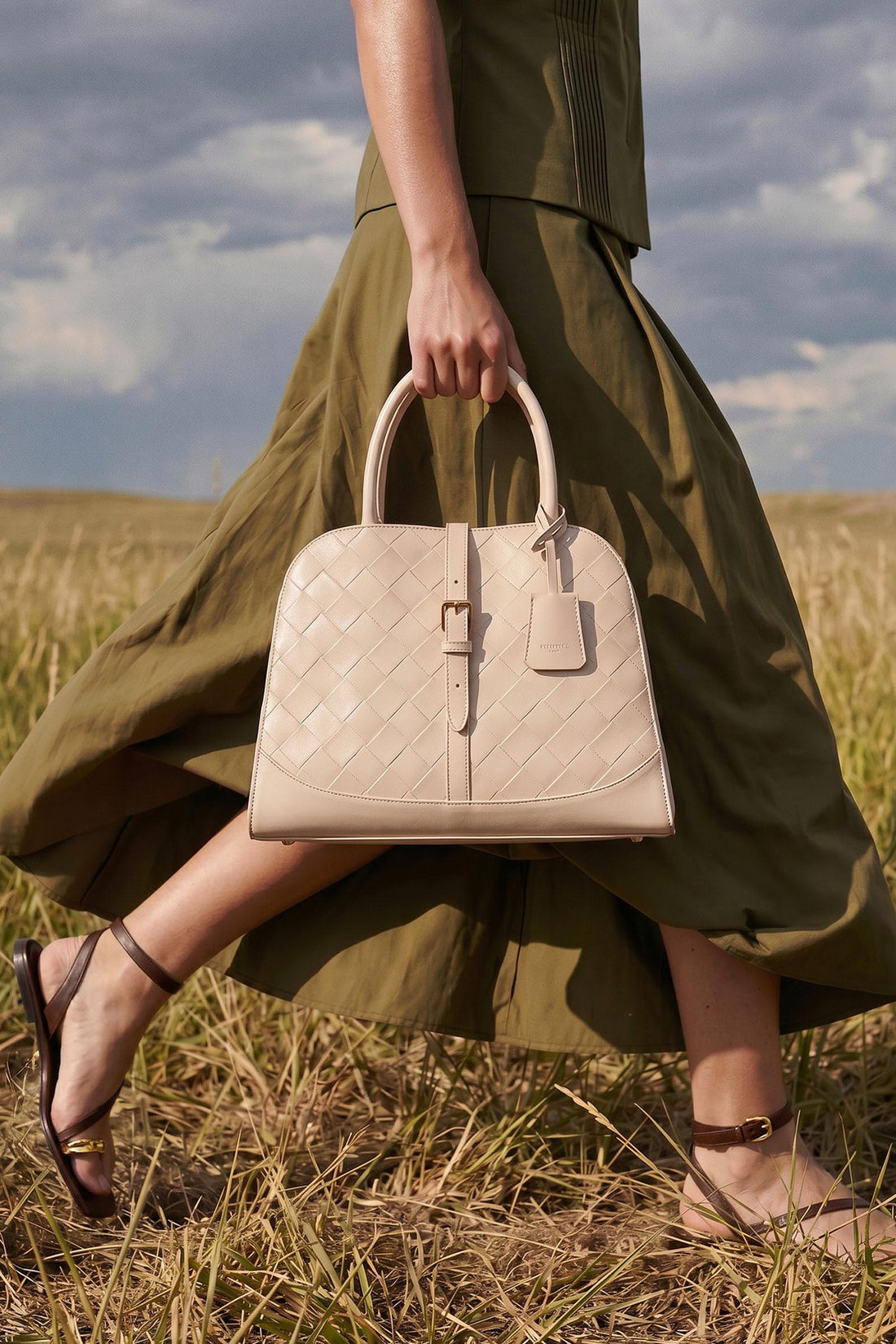 Classic Belted Bag
