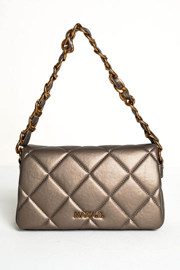 Quilted Messenger Bag