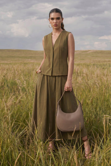 Crescent Hobo Bag