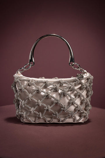 Crystals Knotted Bag
