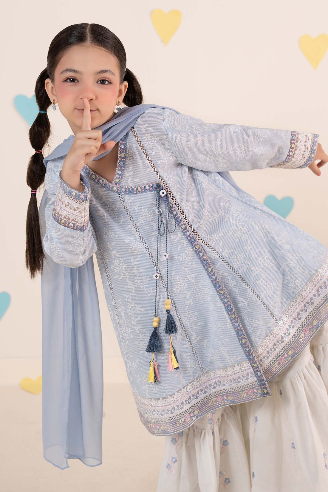 3 Piece Embroidered Lawn Suit
