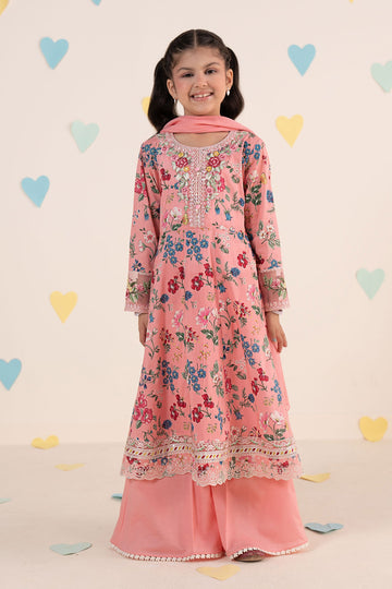3 Piece Embroidered Lawn Suit