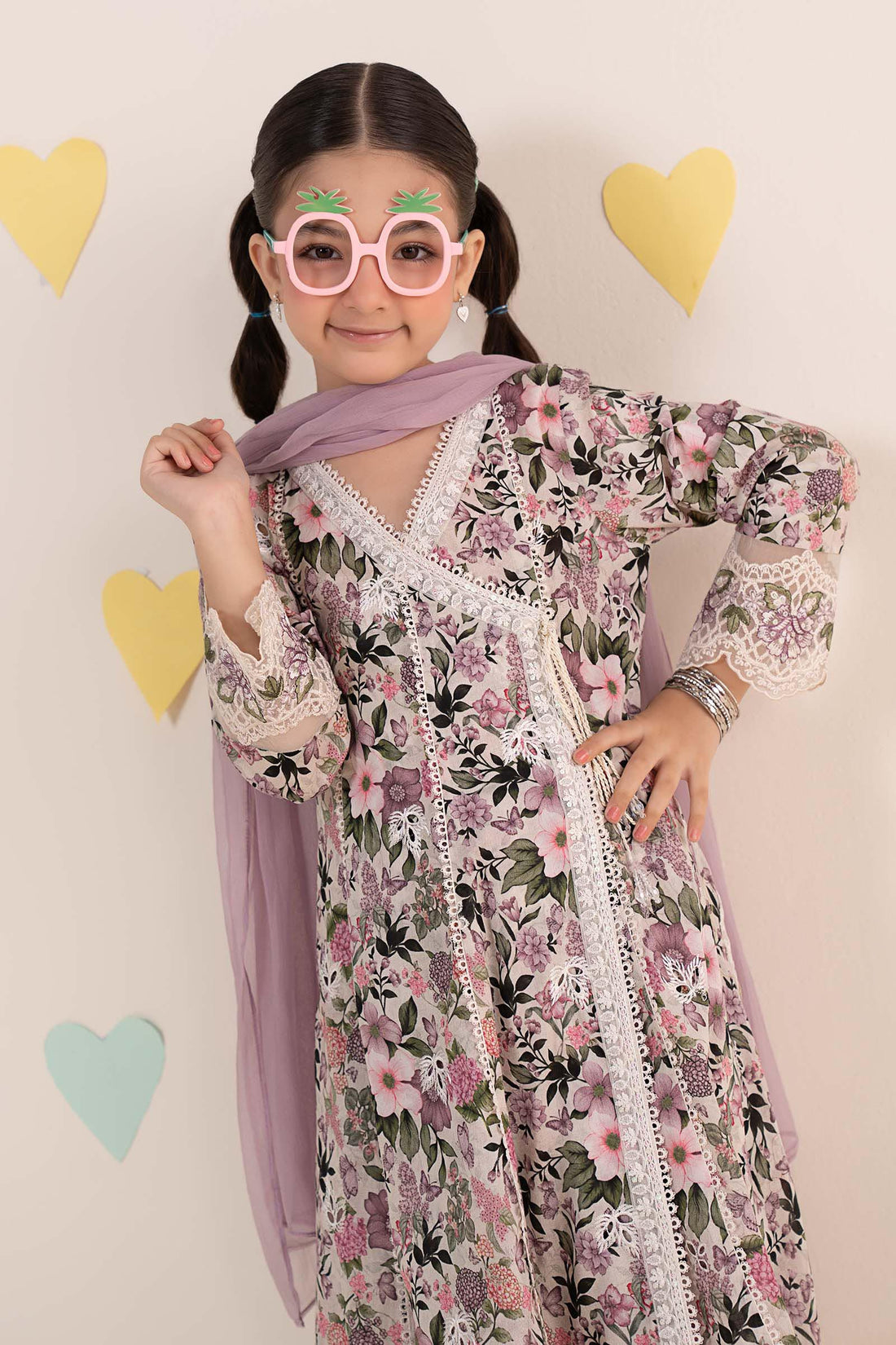3 Piece Embroidered Lawn Suit