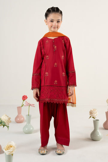 3 Piece Embroidered Lawn Suit