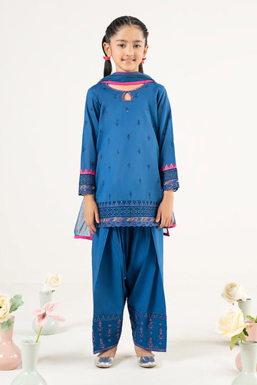 3 Piece Embroidered Lawn Suit
