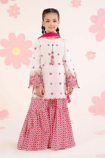 3 Piece Embroidered Lawn Suit