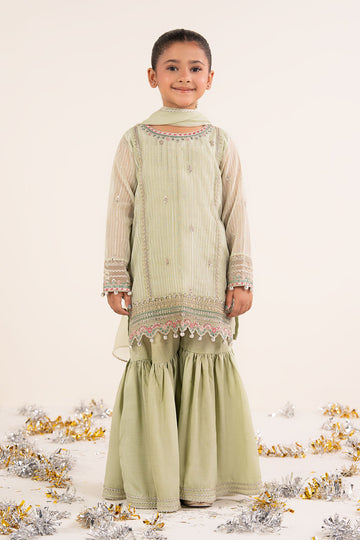 3 Piece Embroidered Yarn Dyed Suit