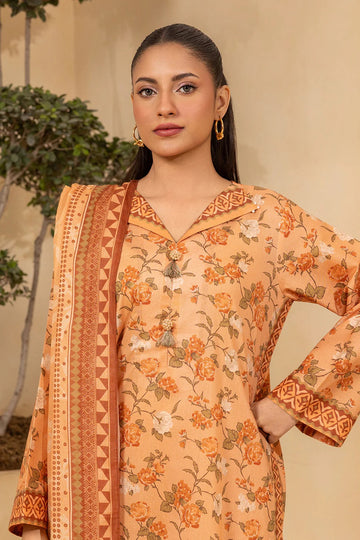 3 Piece Lawn Printed UnStitched Suit