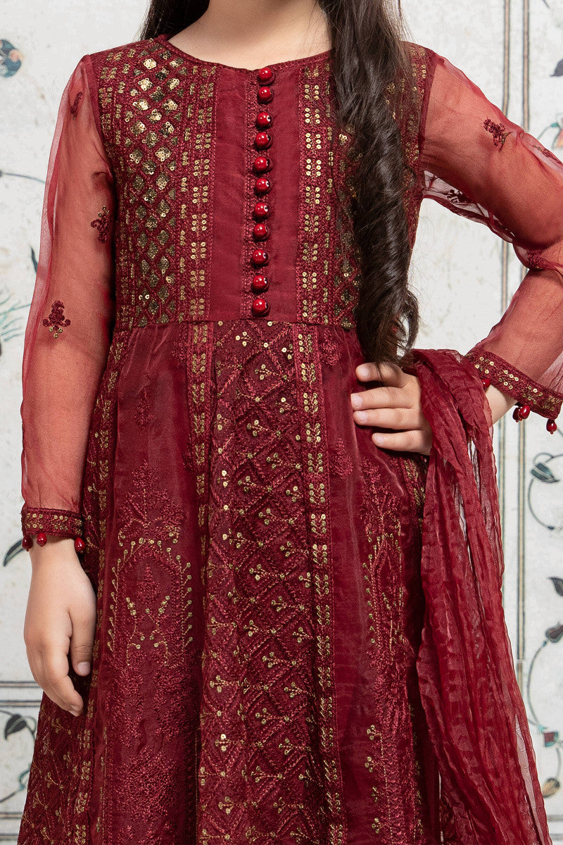 3 Piece Embroidered Suit