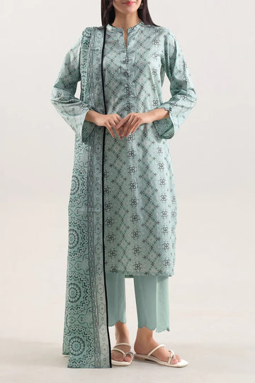 3 Piece Lawn Printed UnStitched Suit