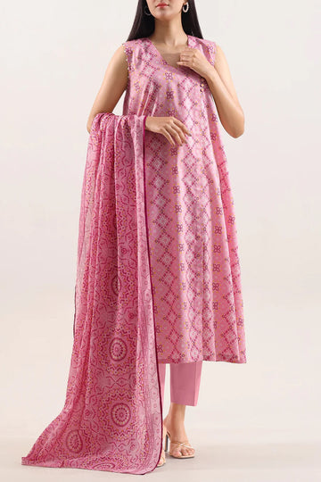 3 Piece Lawn Printed UnStitched Suit