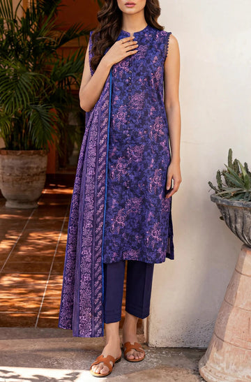 3 Piece Lawn Printed UnStitched Suit